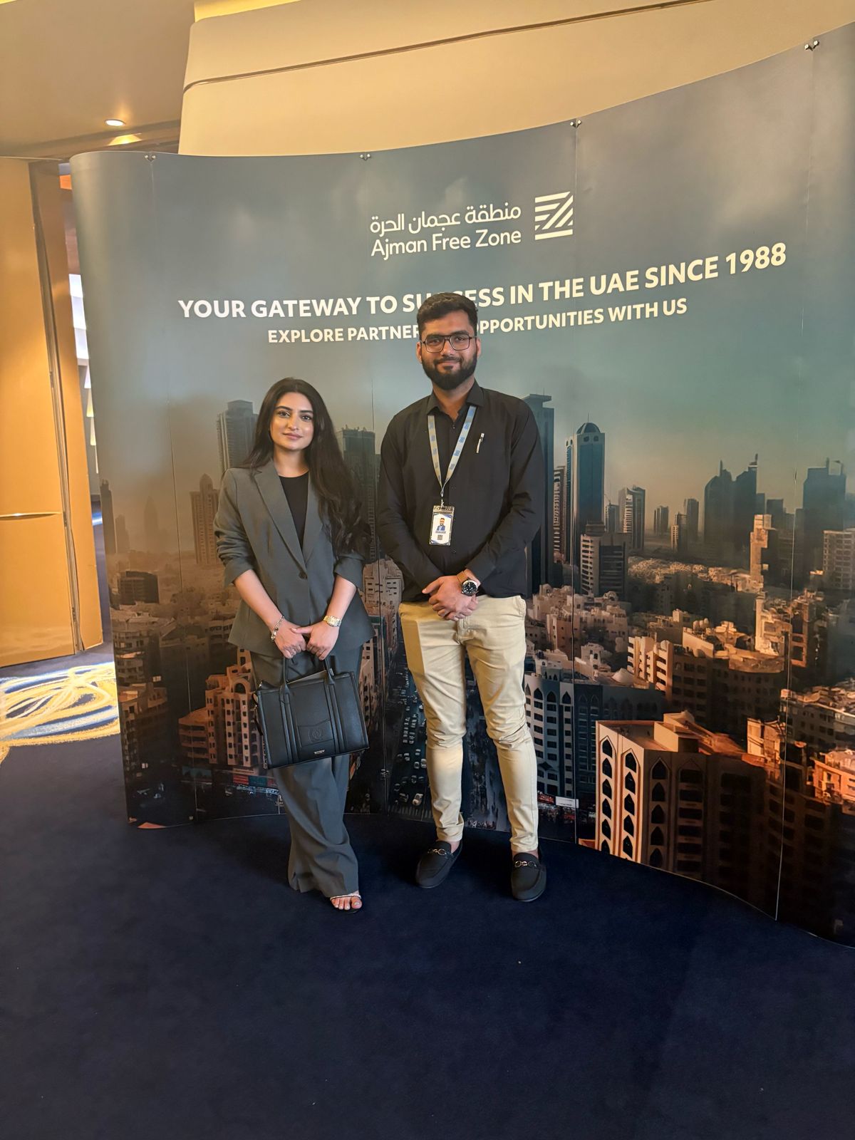 An insightful session with Ajman Free Zone officials and channel partners