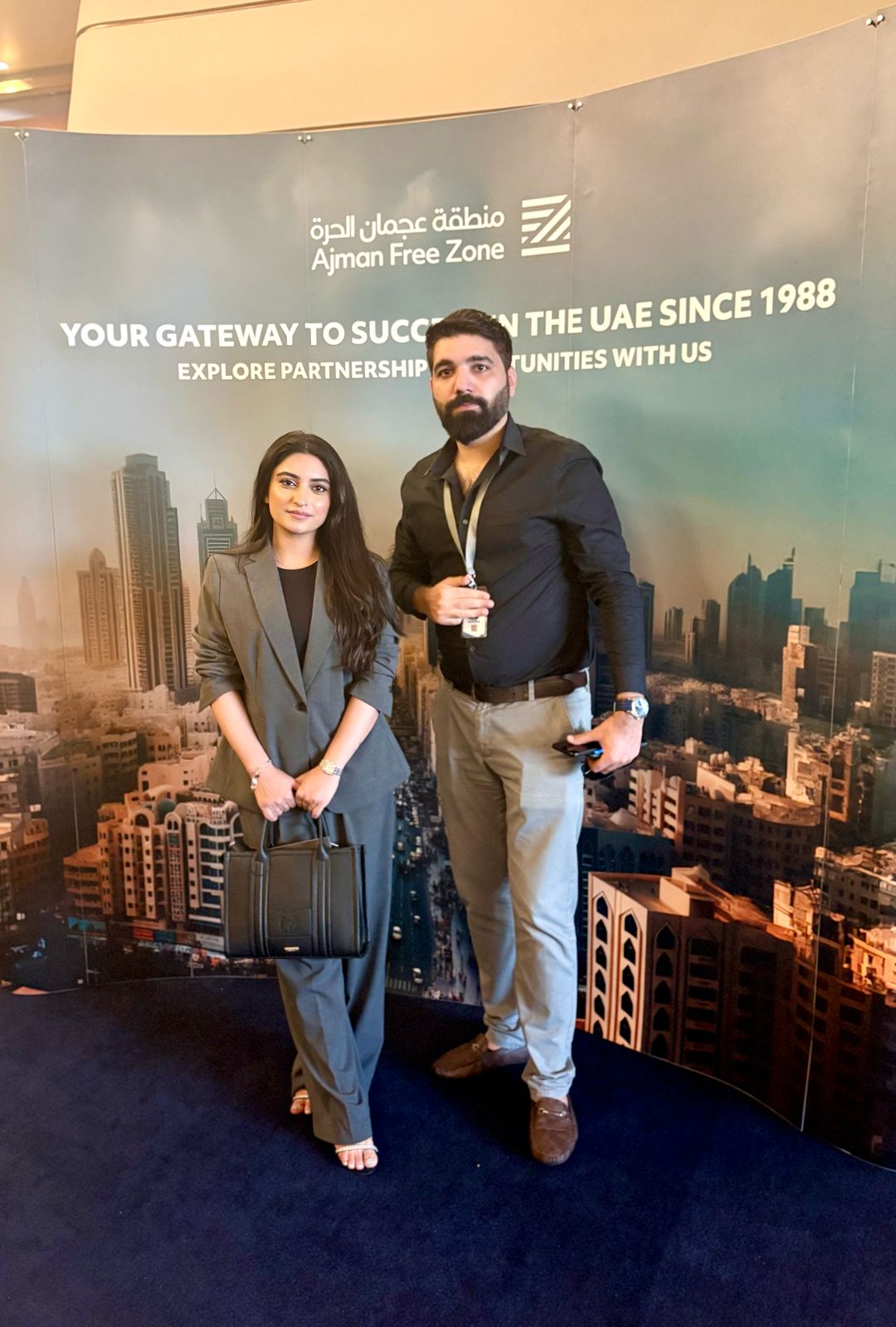 An insightful session with Ajman Free Zone officials and channel partners